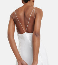 Khaite Carina sequined slip dress