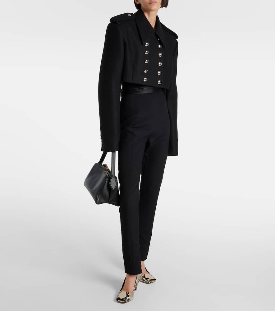 Khaite Cate leather shoulder bag