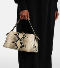 Khaite Cate snake-effect leather shoulder bag