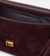 Khaite Cate suede shoulder bag