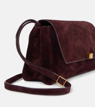 Khaite Cate suede shoulder bag