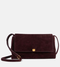 Khaite Cate suede shoulder bag. Shop Khaite Crossbody Bags for women now.