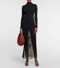 Khaite Cedar fringed gown