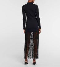 Khaite Cedar fringed gown
