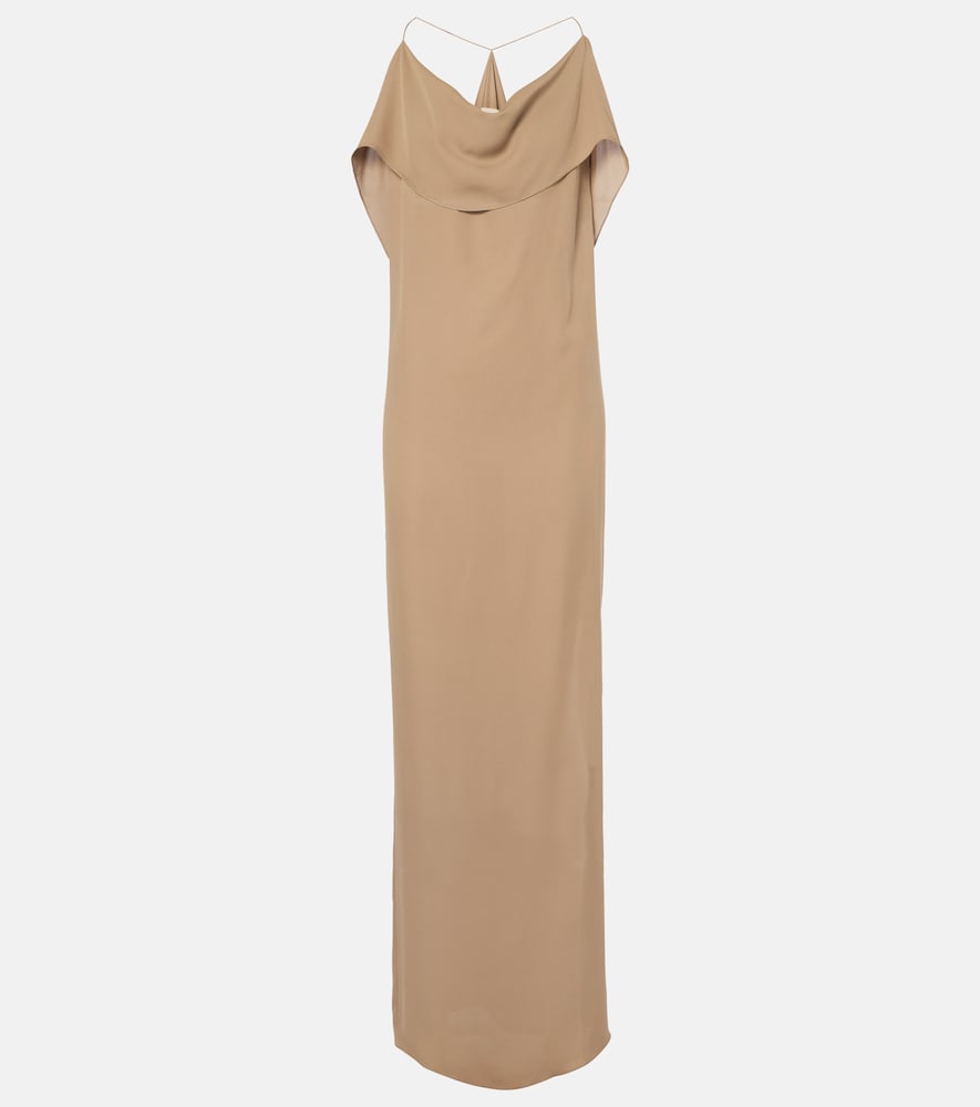 Khaite Dandora draped silk gown. Khaite Dandora 垂坠真丝礼服