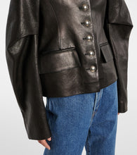 Khaite Darlman leather jacket