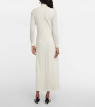 Khaite Devon crêpe jersey midi dress