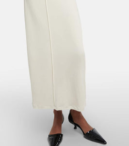 Khaite Devon crêpe jersey midi dress