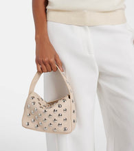 Khaite Elena Small studded leather tote bag