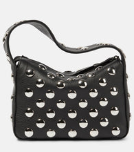 Khaite Elena studded leather shoulder bag - Khaite Elena 铆钉皮革单肩包