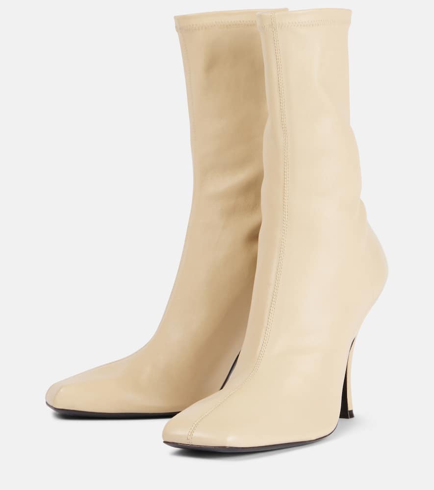 Khaite Eva leather boots