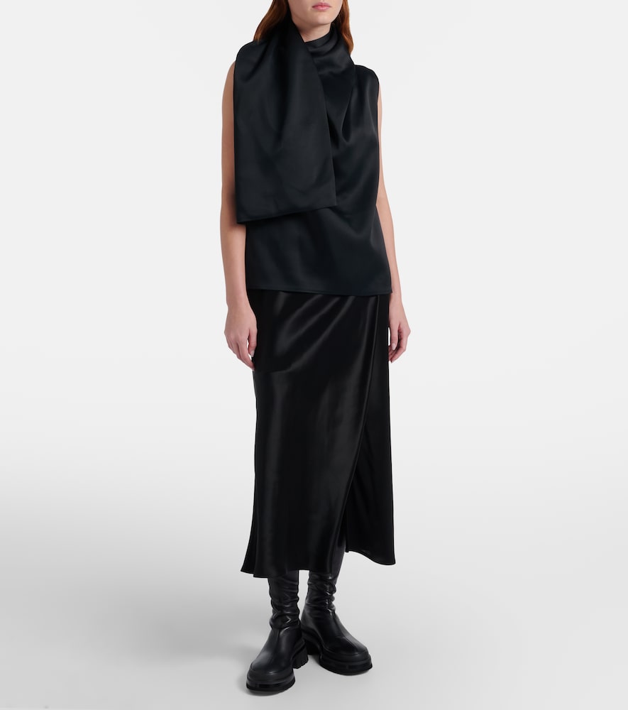 Khaite Fallon leather over-the-knee boots