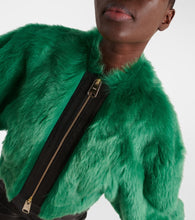 Khaite Gracell cropped shearling jacket