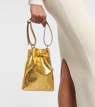 Khaite Greta Small metallic shoulder bag
