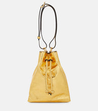 Khaite Greta Small metallic shoulder bag