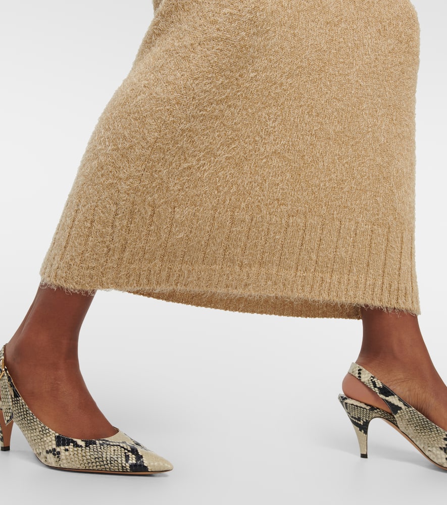 Khaite Helen silk and cashmere maxi dress