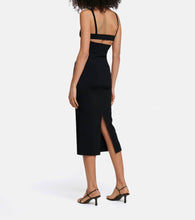 Khaite Honour cutout midi dress