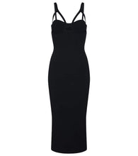 Khaite Honour cutout midi dress