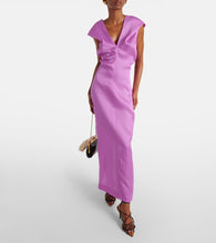 Khaite Ima silk midi dress