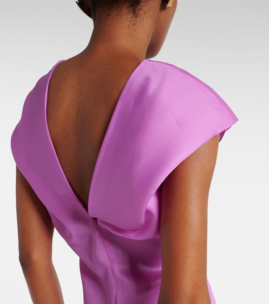 Khaite Ima silk midi dress