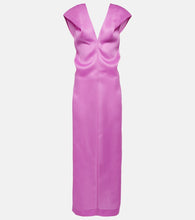 Khaite Ima silk midi dress. Khaite Ima 真丝中长连衣裙