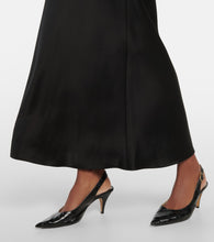 Khaite Joely satin slip dress