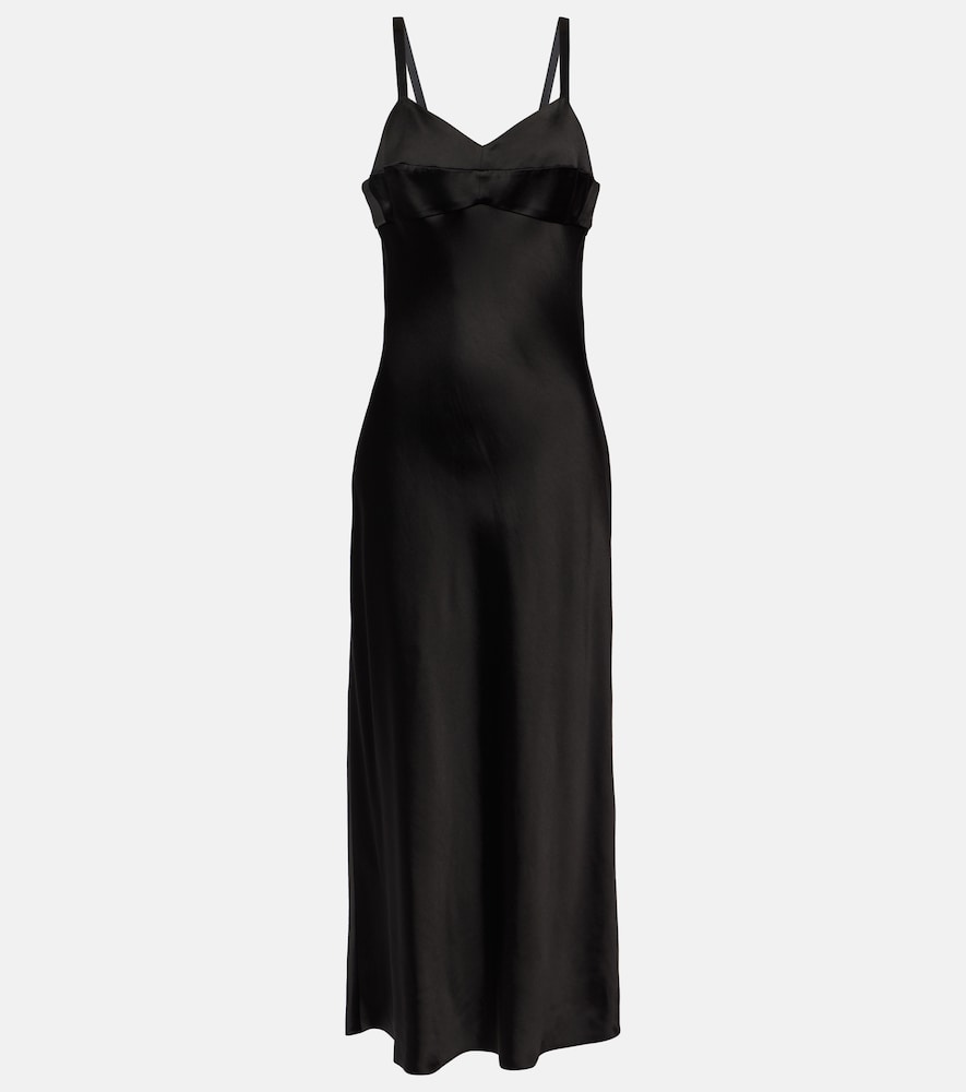 Khaite Joely satin slip dress. Khaite Joely 缎面吊带裙