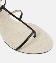 Khaite Jones leather sandals