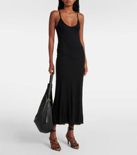 Khaite Leesal jersey midi dress
