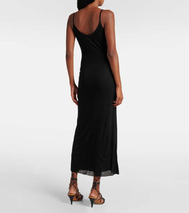 Khaite Leesal jersey midi dress