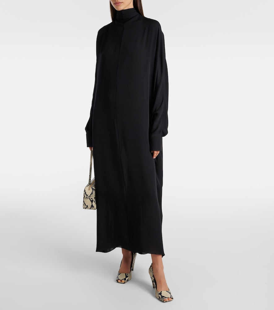 Khaite Lexi silk georgette maxi dress