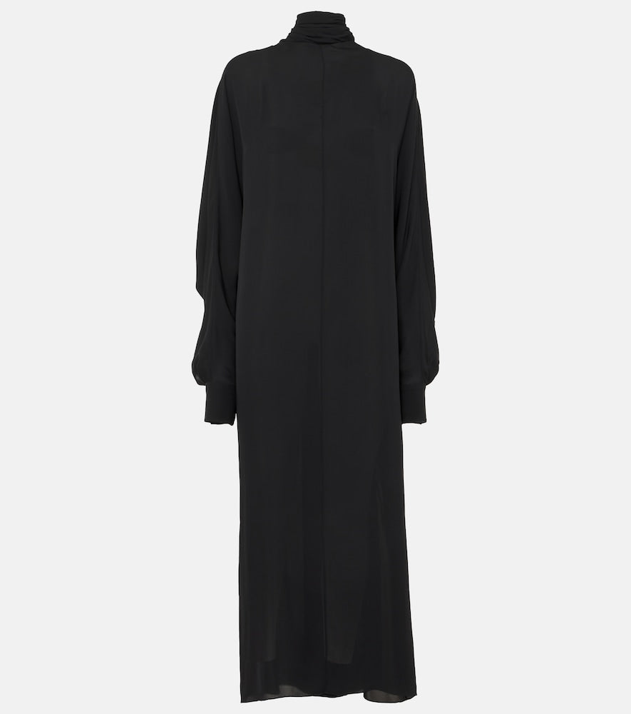 Khaite Lexi silk georgette maxi dress. Khaite Lexi 真丝乔其纱超长连衣裙