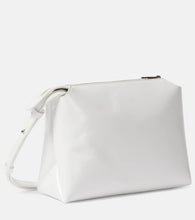 Khaite Lina patent leather shoulder bag