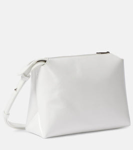 Khaite Lina patent leather shoulder bag