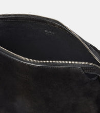 Khaite Lina suede crossbody bag