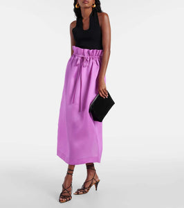 Khaite Lina suede crossbody bag