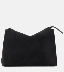 Khaite Lina suede crossbody bag. Shop Khaite Clutches for women now.