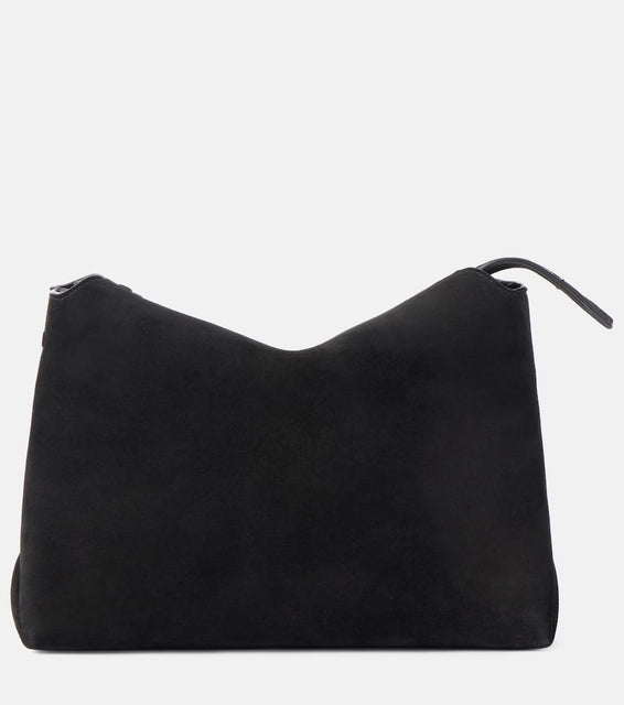 Khaite Lina suede crossbody bag. Shop Khaite Clutches for women now.