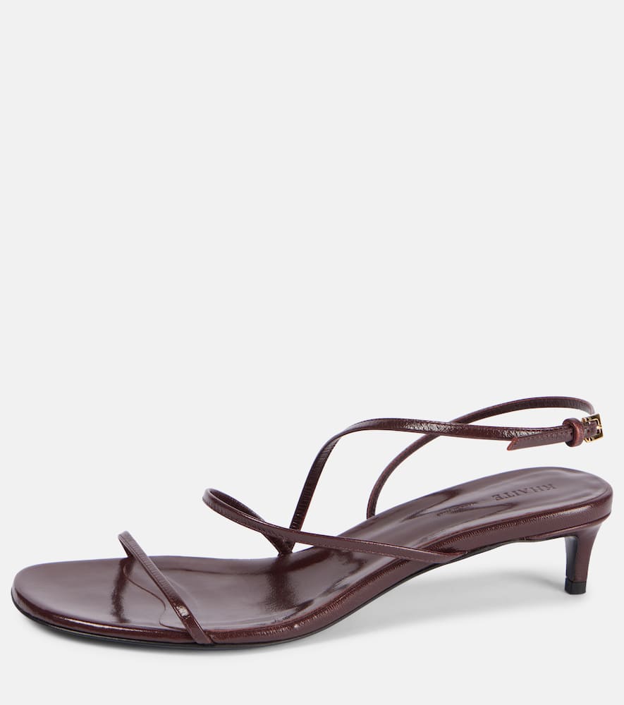 Khaite Loop 35 leather sandals