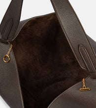 Khaite Lotus Small leather tote bag