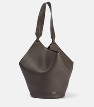 Khaite Lotus Small leather tote bag. Shop Khaite Shoulder Bags for women now.