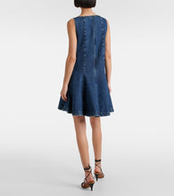 Khaite Mags denim minidress