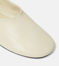 Khaite Marcy leather ballet flats