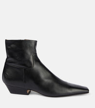 Khaite Marfa leather ankle boots