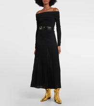 Khaite Marfa metallic leather knee-high boots