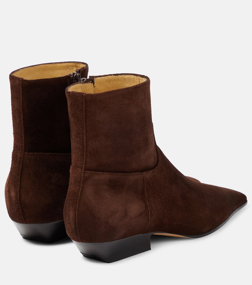 Khaite Marfa suede Chelsea boots