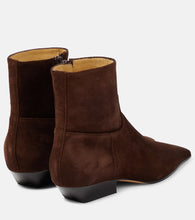 Khaite Marfa suede Chelsea boots