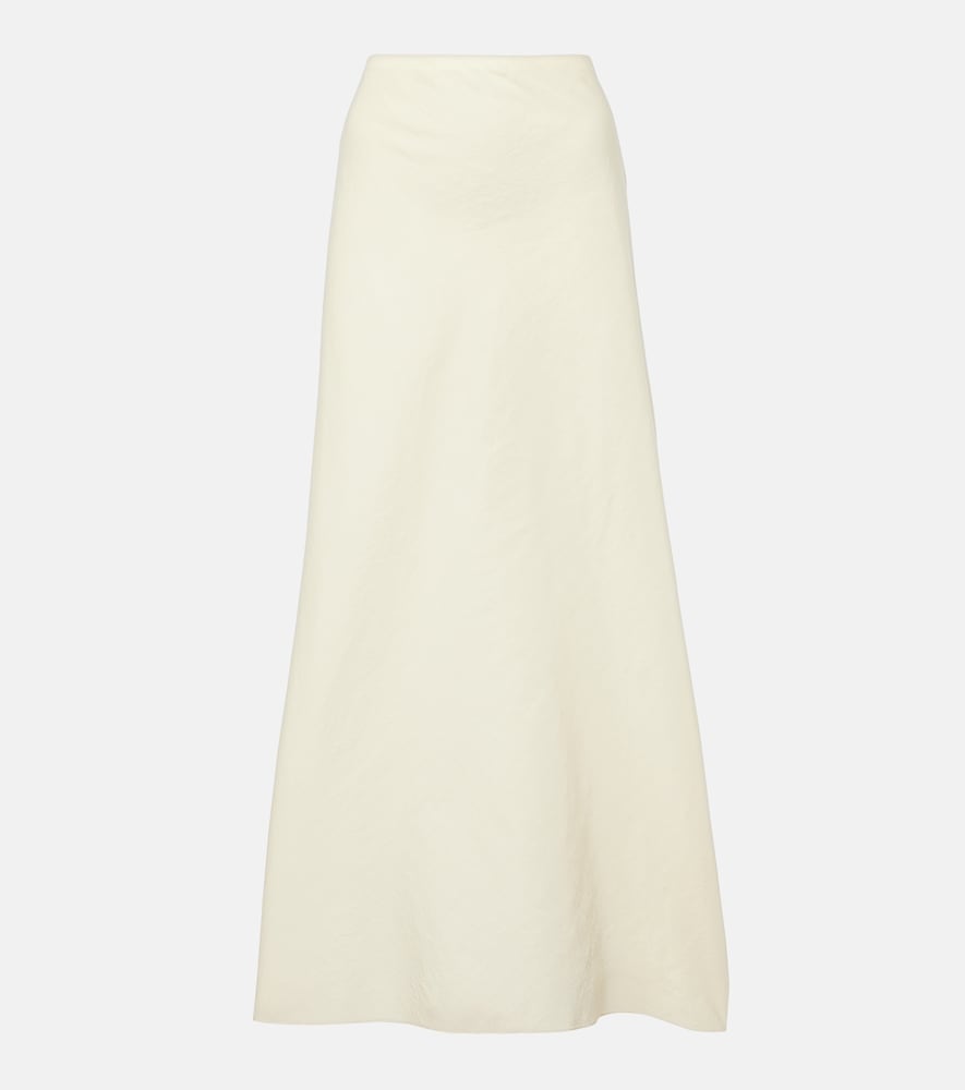 Khaite Mauva silk and cotton organza maxi skirt - Khaite Mauva 真丝棉质欧根纱长裙
