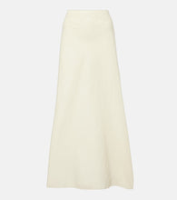 Khaite Mauva silk and cotton organza maxi skirt - Khaite Mauva 真丝棉质欧根纱长裙