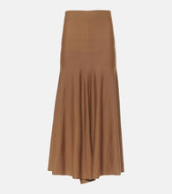 Khaite Mayu knitted wool midi skirt - Khaite Mayu 针织羊毛中长半身裙